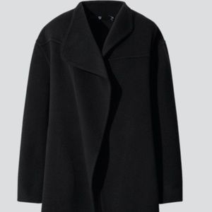 New Uniqlo +J Cashmere Blend Women's Black Coat